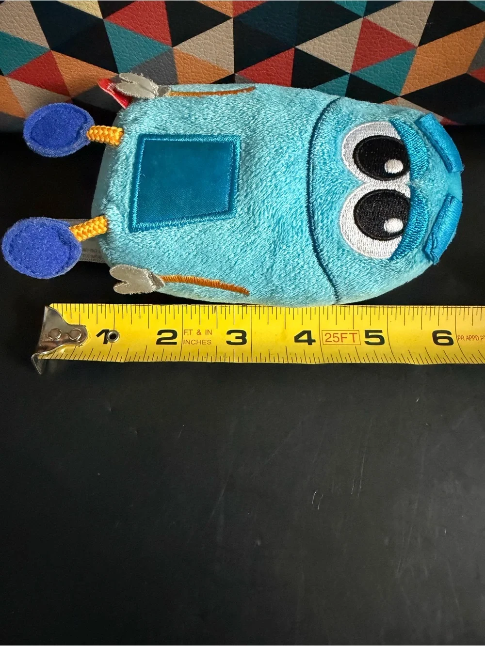 Fisher Price StoryBots Blue talking Bang Plush Mini Stuffed Toy Tested Works